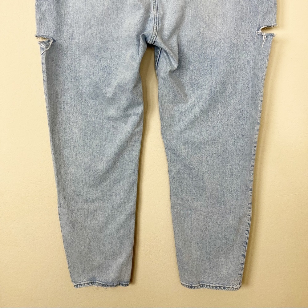 Abercrombie‎ & Fitch The Dad High Rise Thigh Cutout Jeans - Picture 10 of 14